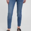 Jeans premaman skinny a pannello intero