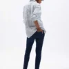 Jeans premaman skinny a pannello intero