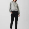 Jeans premaman slim a pannello intero