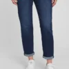 Jeans premaman slim a pannello intero