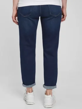 Jeans premaman slim a pannello intero