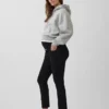 Jeans premaman slim a pannello intero