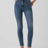 Jeans skinny a vita alta