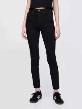 Jeans skinny a vita alta