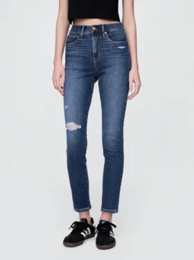 Jeans skinny a vita alta