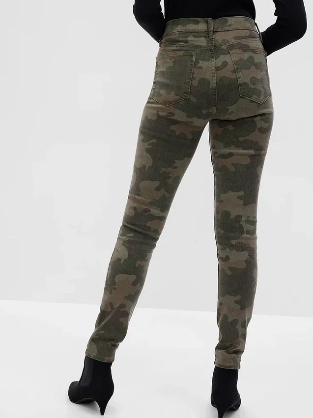 Jeans skinny a vita alta