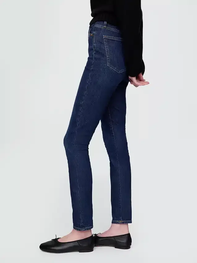 Jeans skinny a vita alta