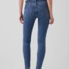 Jeans skinny a vita alta