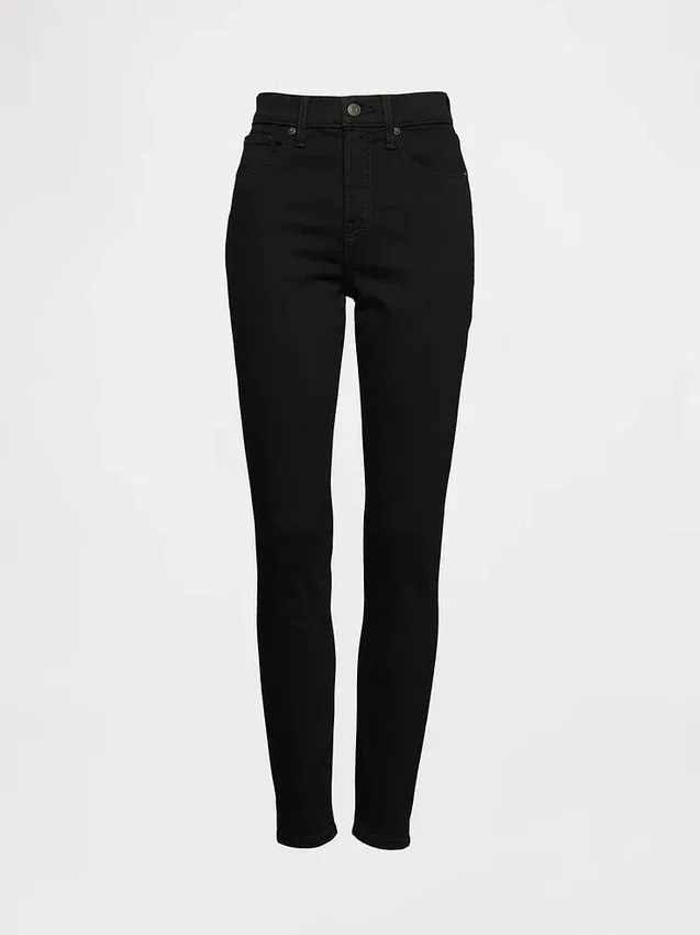 Jeans skinny a vita alta