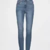 Jeans skinny a vita alta