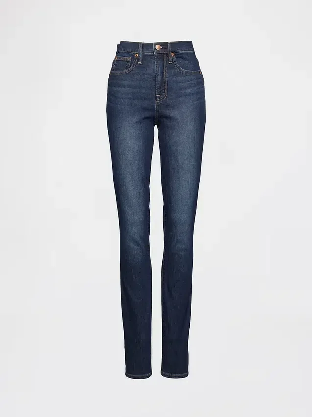 Jeans skinny a vita alta