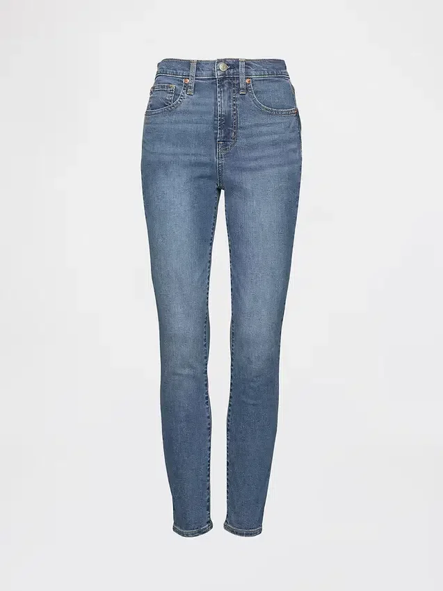 Jeans skinny a vita alta
