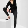 Jeans skinny a vita altissima