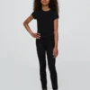 Jeans skinny a vita media per bambini