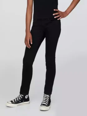 Jeans skinny a vita media per bambini