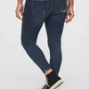 Jeans skinny alla caviglia premaman con inserto