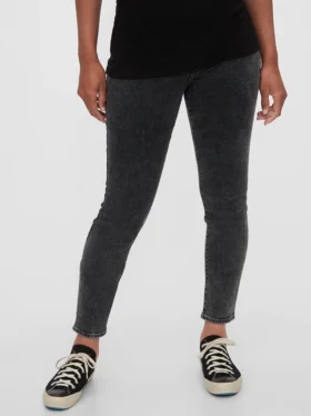 Jeans skinny premaman con inserti