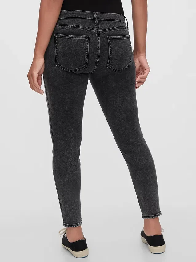 Jeans skinny premaman con inserti
