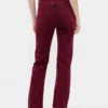 Jeans slim a gamba dritta a vita alta in stile anni ’90