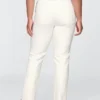 Jeans slim a gamba dritta a vita alta in stile anni ’90