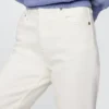 Jeans slim a gamba dritta a vita alta in stile anni ’90