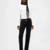 Jeans slim a vita bassa in stile anni '90
