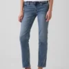 Jeans slim a vita bassa in stile anni '90