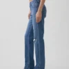 Jeans slim a vita bassa in stile anni '90