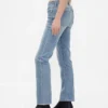 Jeans slim a vita bassa in stile anni '90