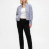 Jeans slim a vita bassa in stile anni '90