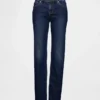 Jeans slim a vita bassa in stile anni '90