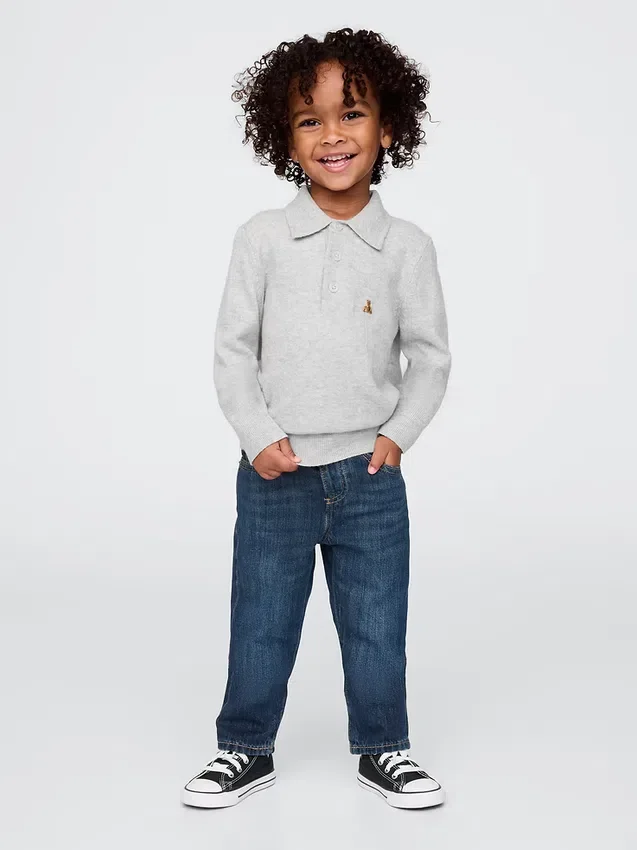 Jeans slim a vita elastica per neonato & bebè