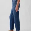 Jeans slim a vita media