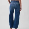 Jeans slim a vita media