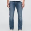 Jeans slim con cimosa