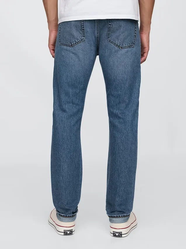 Jeans slim con cimosa
