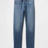 Jeans slim con cimosa