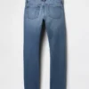 Jeans slim con cimosa