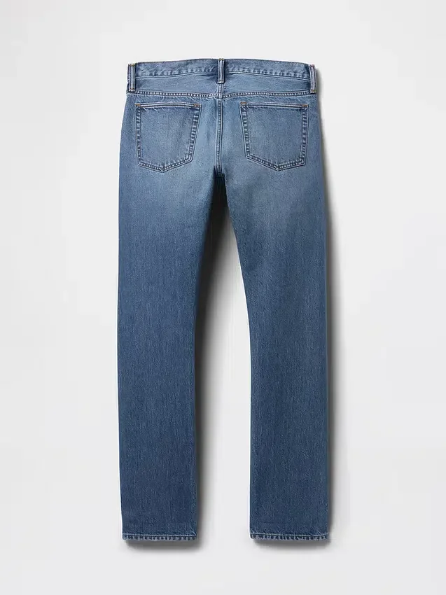 Jeans slim con cimosa