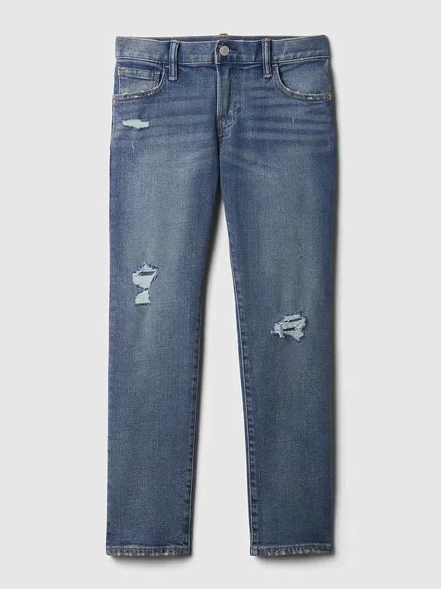 Jeans slim da bambino Rip & Repair
