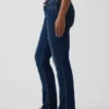 Jeans slim dritti a vita bassa in stile anni '90 per forme sinuose