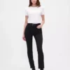 Jeans slim vintage a vita alta