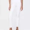 Jeans slim vintage a vita alta