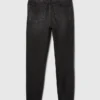 Jeans slim vintage a vita alta