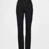 Jeans slim vintage a vita alta