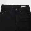 Jeans slim vintage a vita alta