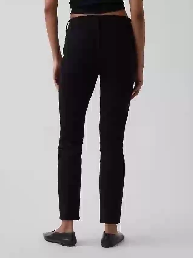 Jeans slim vintage a vita media