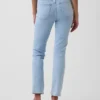 Jeans slim vintage a vita media