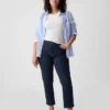 Jeans slim vintage a vita media