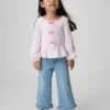 Jeans Stride con orlo a balze per neonato & bebè